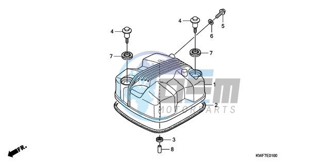 CYLINDER HEAD COVER