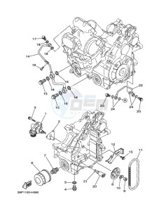 YFM700FWAD GRIZZLY 700 EPS (BDEF) drawing OIL PUMP