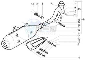 X9 250 Evolution drawing Silencer