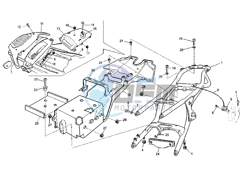 REAR FRAME