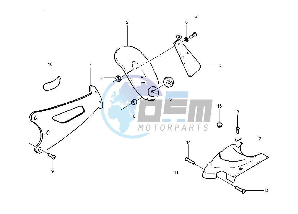 Mudguard flap