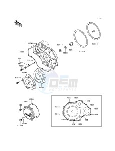 ZG 1000 A [CONCOURS] (A10-A14 A11 Can only) [CONCOURS] drawing ENGINE COVER-- S- -