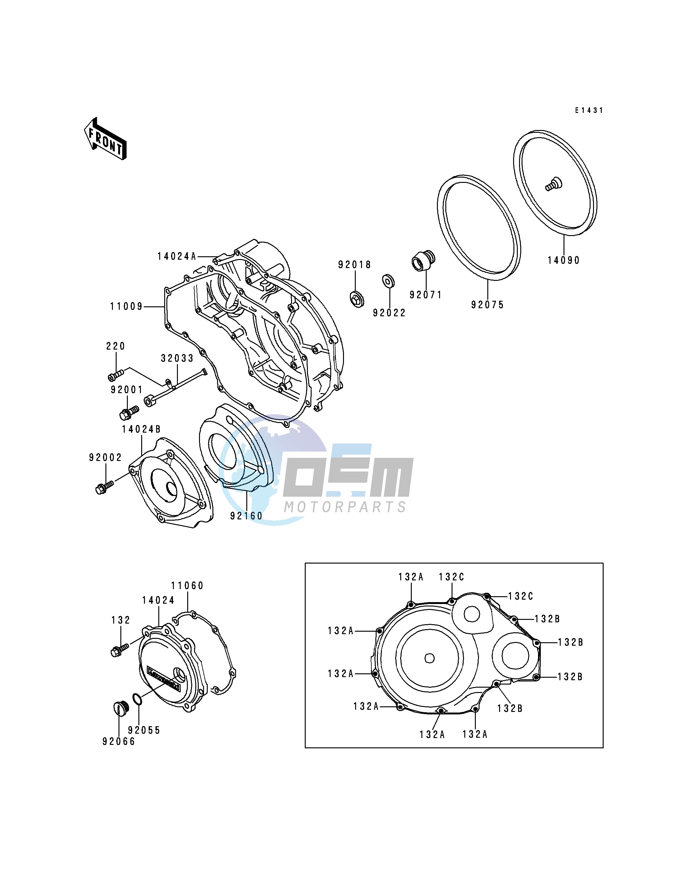 ENGINE COVER-- S- -