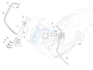 946 ARMANI 150 4T 3V ABS E3 (APAC) drawing Front shield