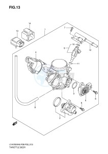 LT-A700X (P28-P33) drawing THROTTLE BODY