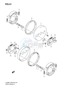 LT-Z90 (P28-P33) drawing FRONT BRAKE