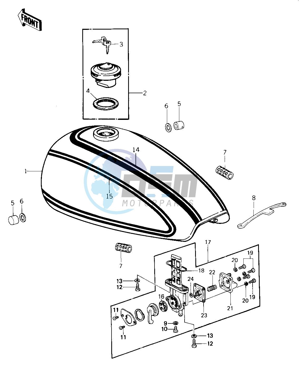 FUEL TANK -- 79-81 C2_C3_C4- -