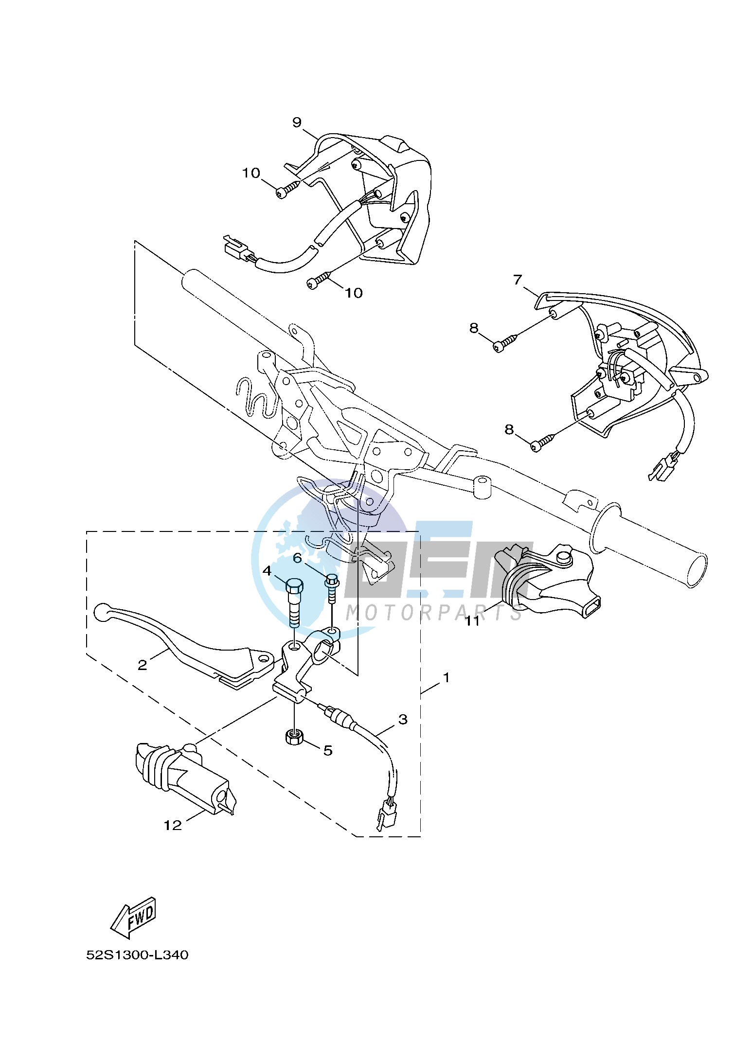 HANDLE SWITCH & LEVER