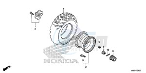 TRX420TE1H Europe Direct - (ED) drawing REAR WHEEL