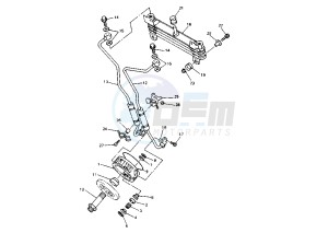 XJ N 600 drawing OIL COOLER MY96-97