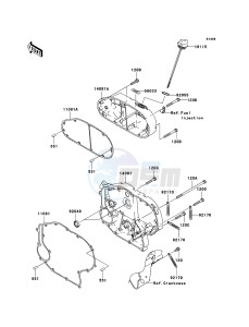 VN2000 VN2000A6F GB XX (EU ME A(FRICA) drawing Right Engine Cover(s)