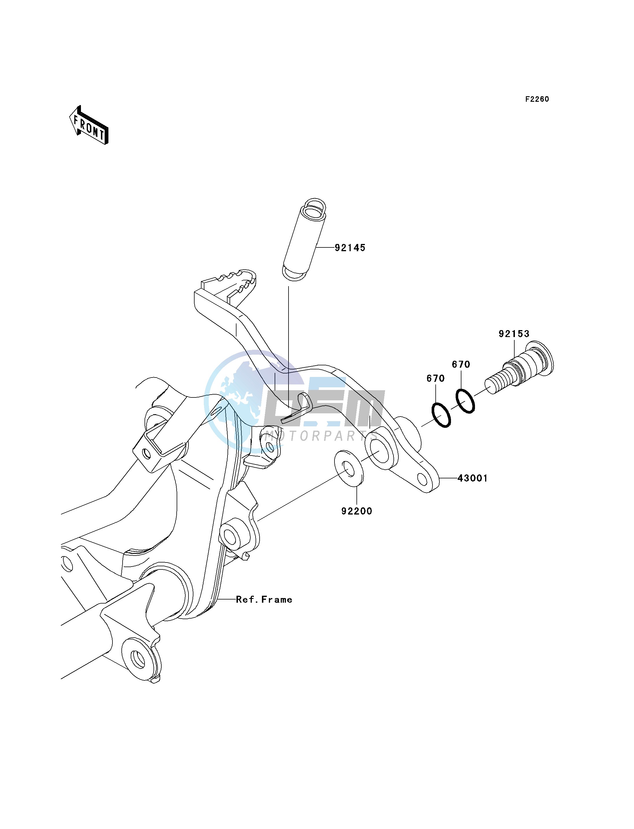 BRAKE PEDAL