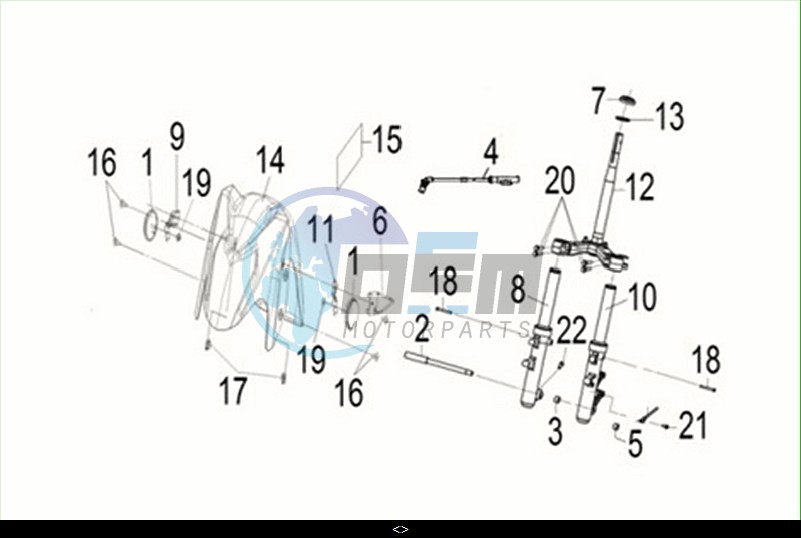 STRG. STEM - R-L CUSHION