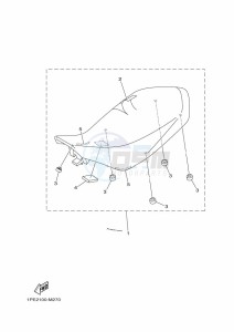 YFM700R (BCX7) drawing SEAT