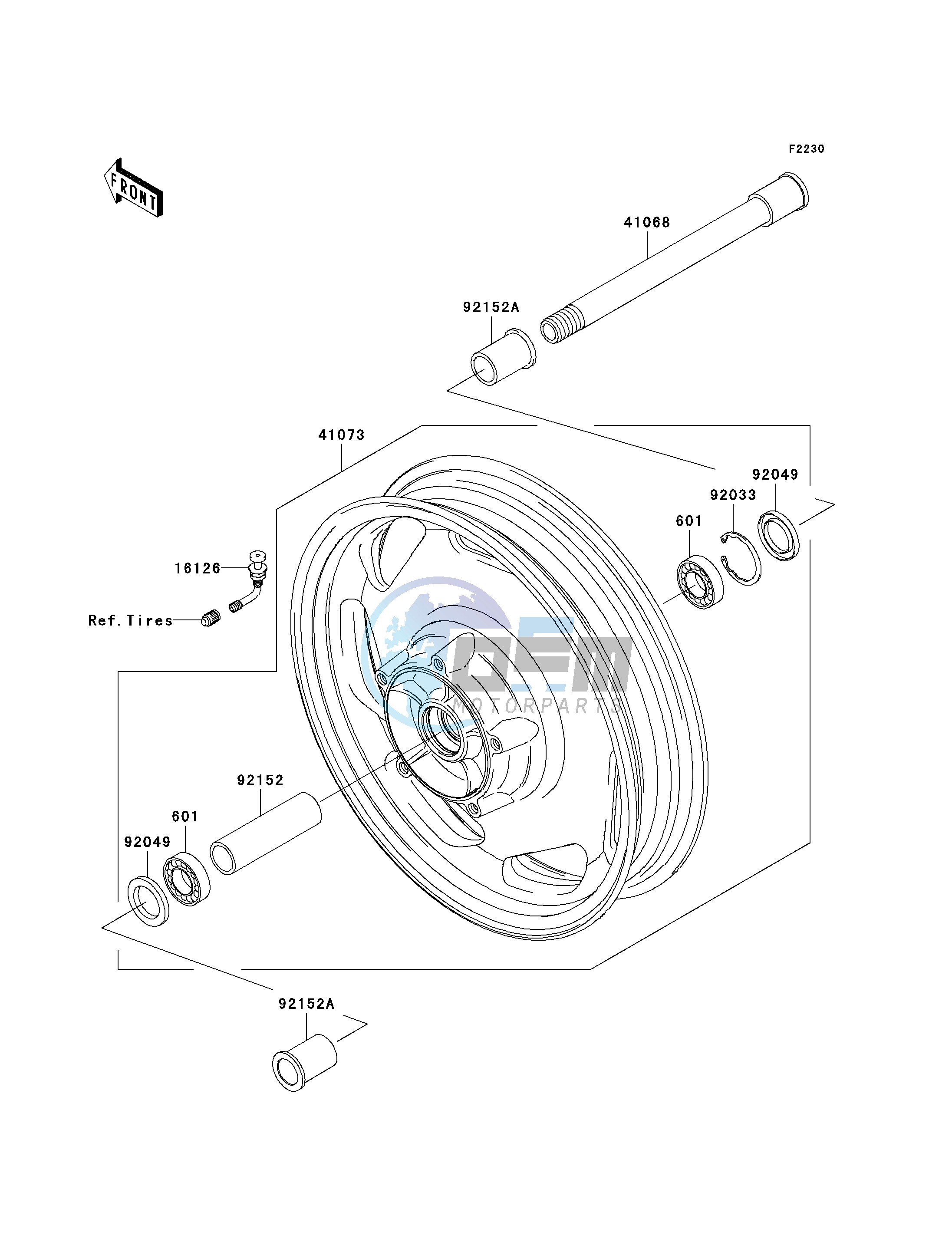 FRONT WHEEL