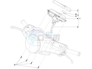 LT 150 4T 3V IE NOABS E3 (APAC) drawing Meter combination - Cruscotto