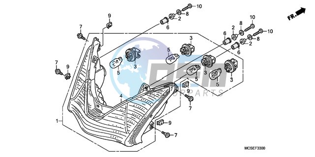 REAR COMBINATION LIGHT