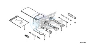 SH300E SH300E UK - (E) drawing TOOLS