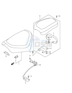 VZ800 (E3-E28) MARAUDER drawing SEAT