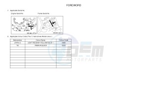 XVS950CR BOLT C-SPEC (B33J) drawing .4-Content