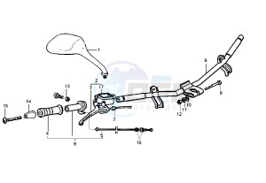 Runner VX-VXR 125-180 125 drawing Front master cilinder