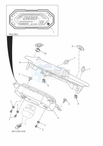 TRACER 7 MTT690 (B4T3) drawing METER