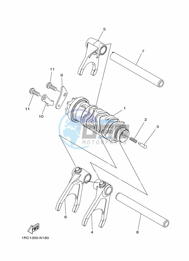 SHIFT CAM & FORK