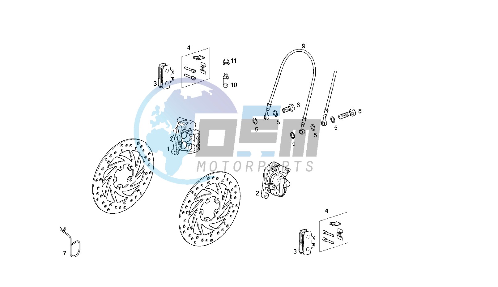 FRONT BRAKE CALIPER