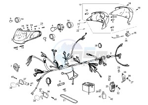 ATLANTIS O2 BULLET - 50 cc drawing WIRING HARNESS