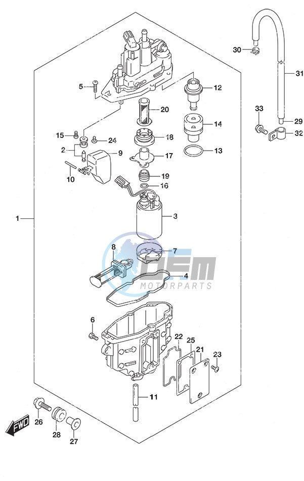 Fuel Vapor Separator