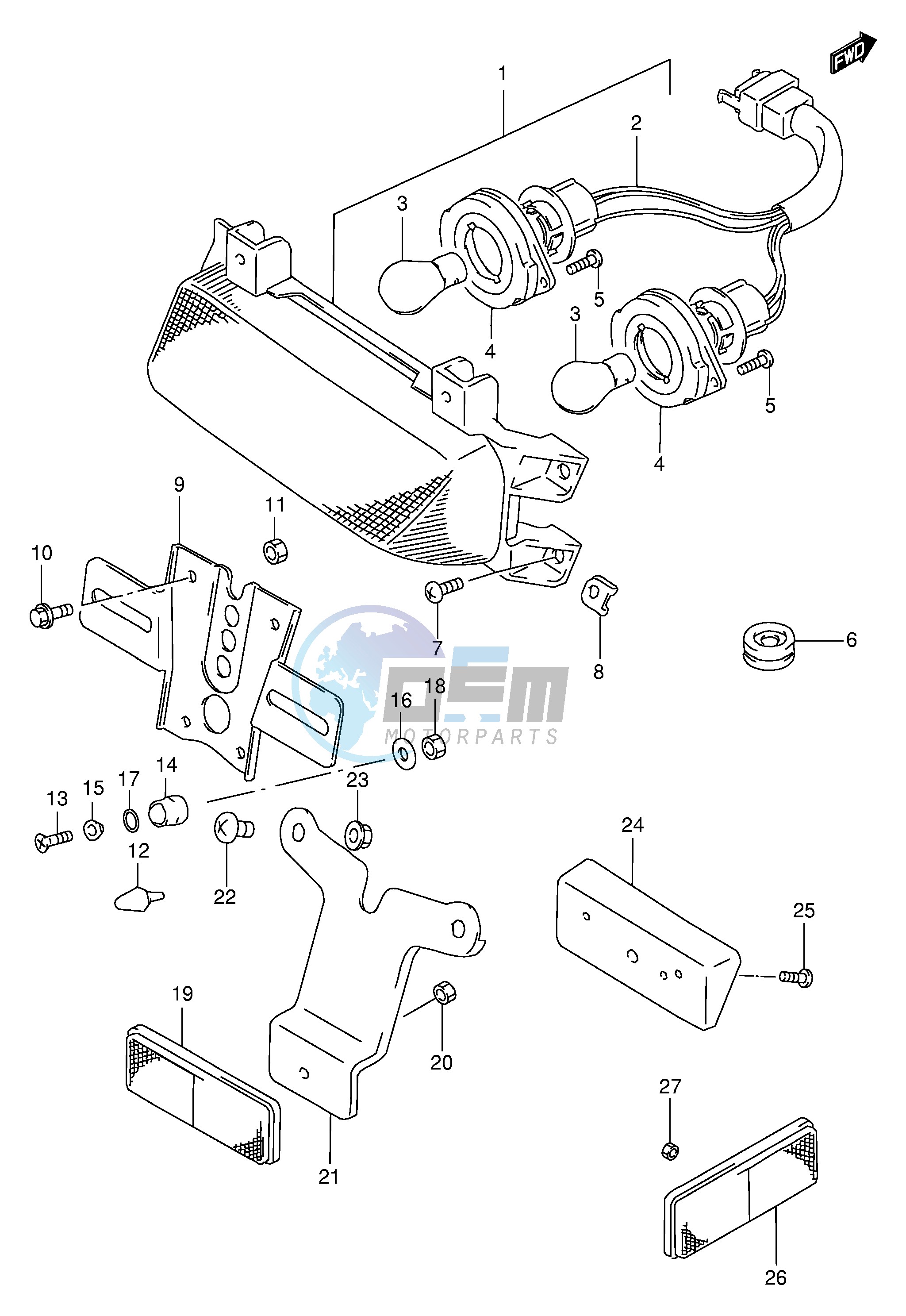 TAIL LAMP (MODEL S)