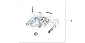 CBF600N9 Europe Direct - (ED / 25K) drawing RR.CARRIER BASE