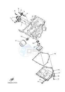 MTN-320-A MT-03 ABS (B084) drawing OIL PUMP