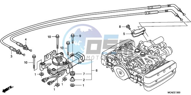 REVERSE SHIFT ACTUATOR