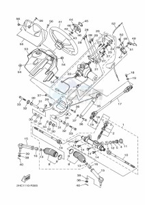 YXZ1000E YXZ1000R (B5JD) drawing STEERING