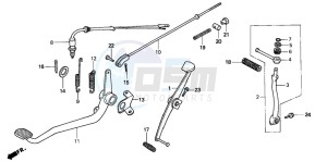 ST50 drawing PEDAL