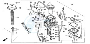 FMX650 FMX650 drawing CARBURETOR