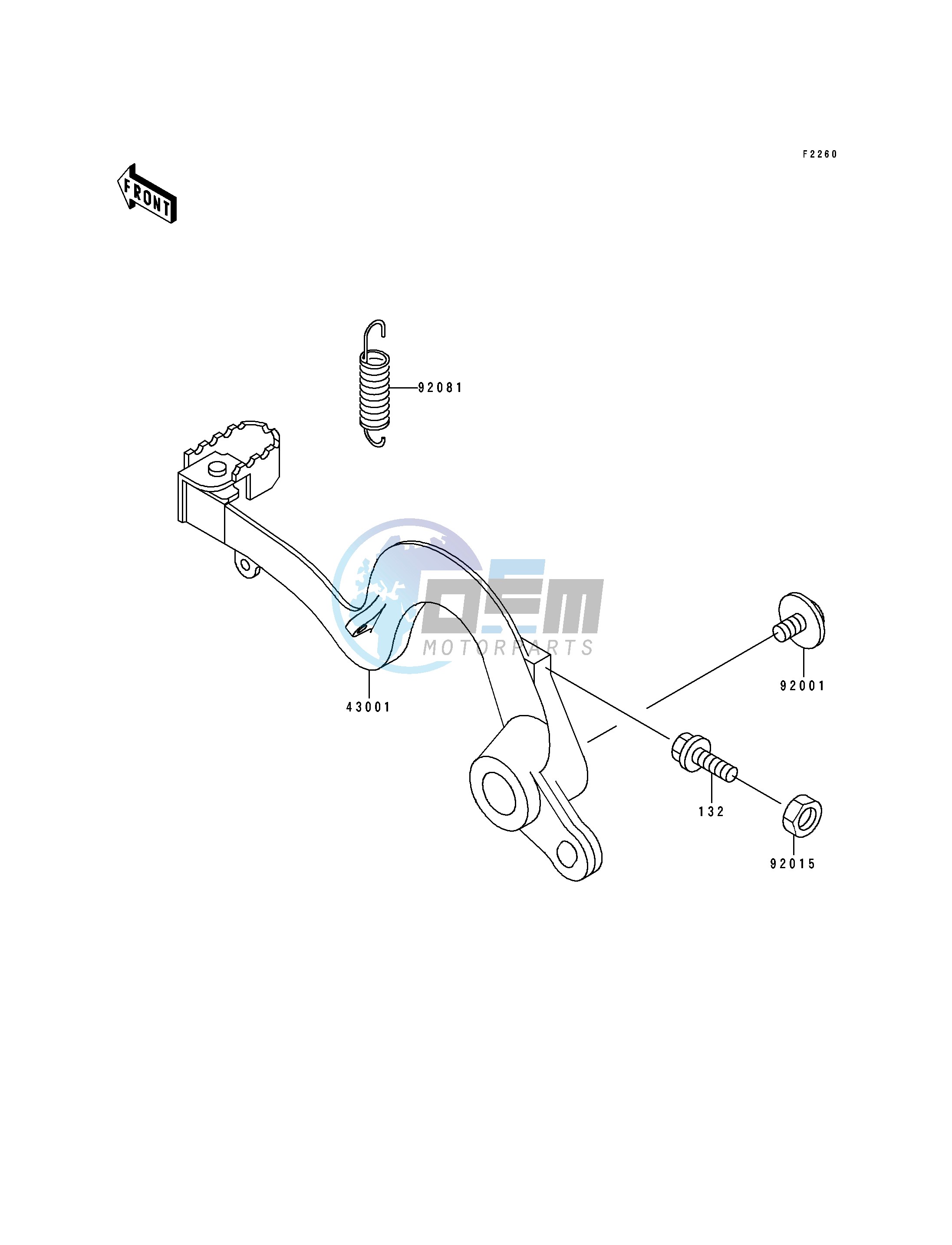 BRAKE PEDAL