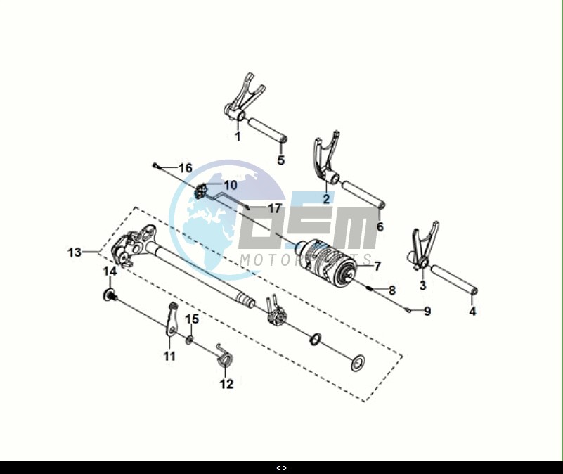 GEAR SHIFT FORK