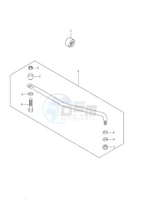 DF 9.9 drawing Drag Link w/Remote Control