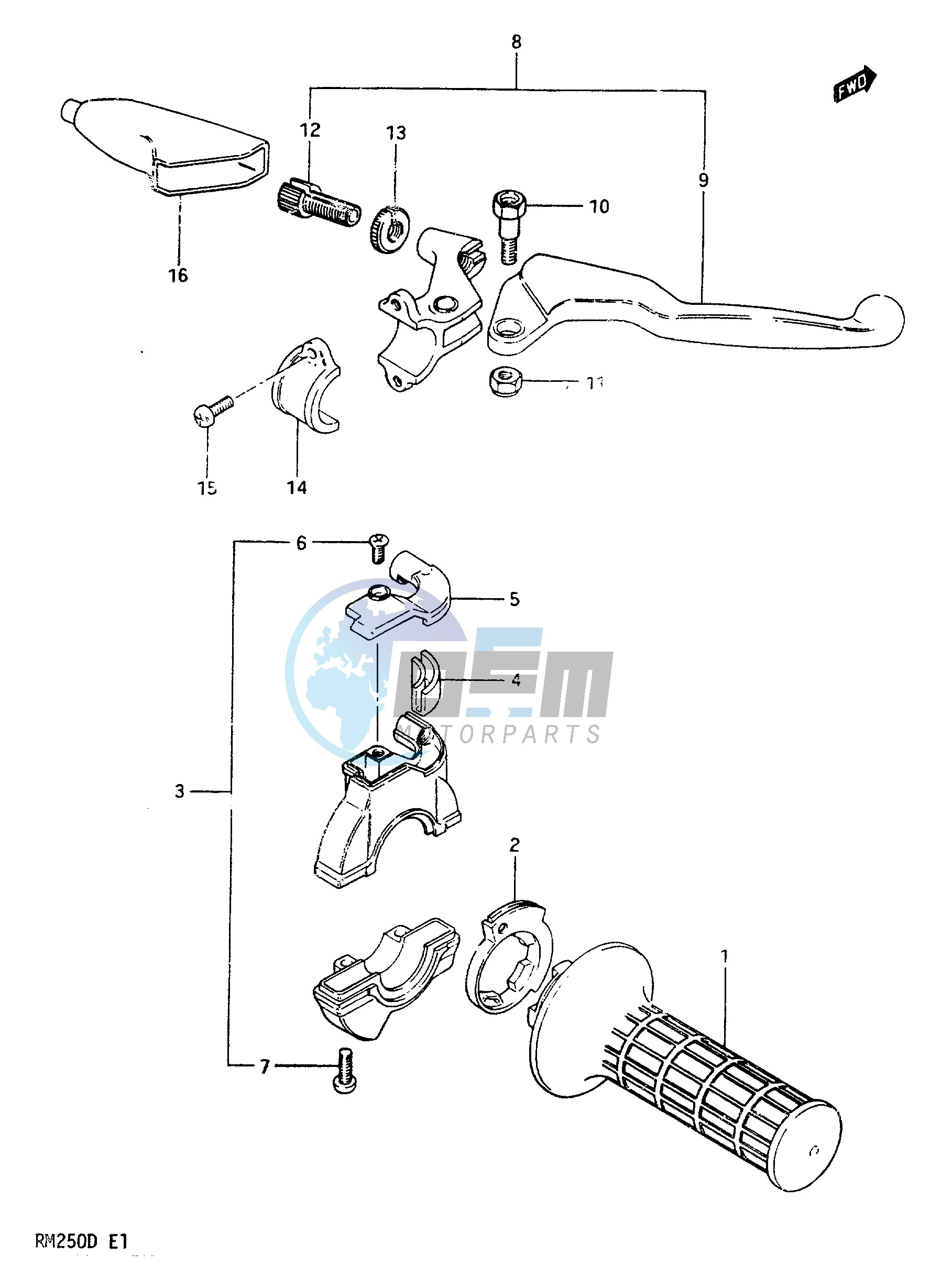 RIGHT HANDLE SWITCH