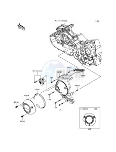 VULCAN_1700_VOYAGER_ABS VN1700BEF GB XX (EU ME A(FRICA) drawing Chain Cover