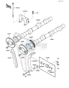 ZX 1000 A [NINJA 1000R] (A1-A2) [NINJA 1000R] drawing CAMSHAFT_CHAIN_TENSIONER