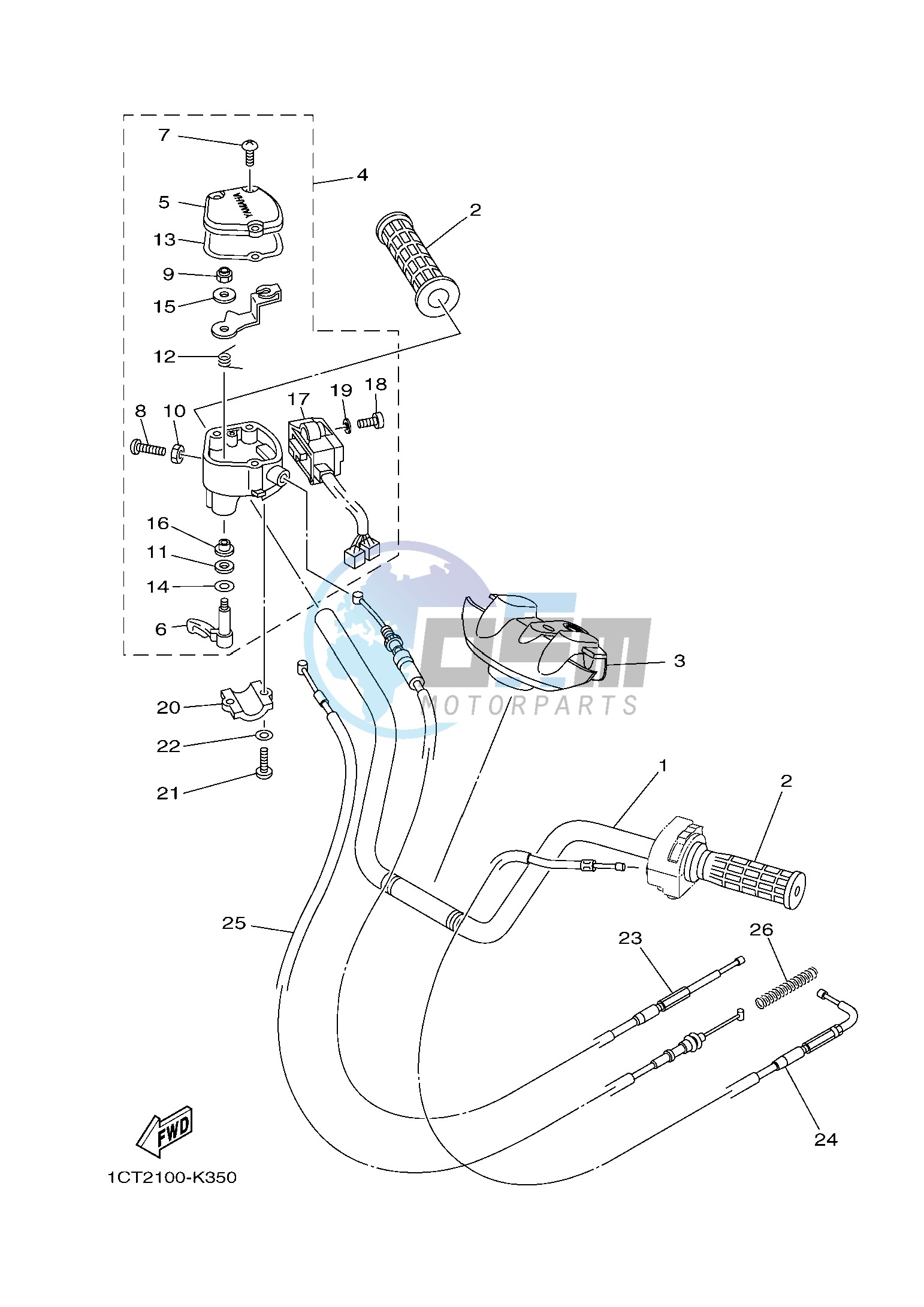 STEERING HANDLE & CABLE