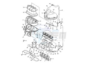 YZF R6 600 drawing INTAKE MY99