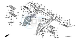 CB600FA Australia - (U) drawing STEP