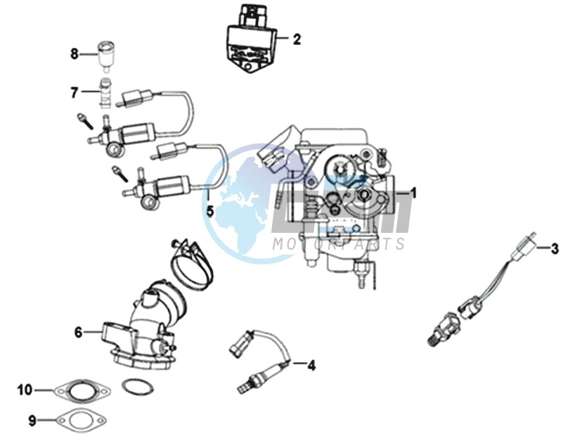 CARBURETOR / ECU UNIT