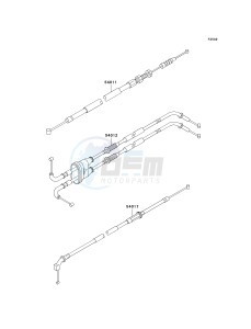 ZX 600 J [ZZR600] (J4) J4 drawing CABLES