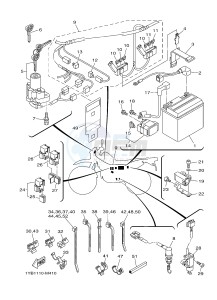 XT250 XT250D SEROW (1YB3) drawing ELECTRICAL 1