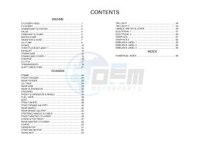 YFM700R YFM700RSE RAPTOR 700R (1VSA 1VSB 1VSC) drawing .6-Content